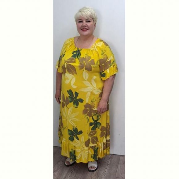 Платье Romeo life RL1067 yellow