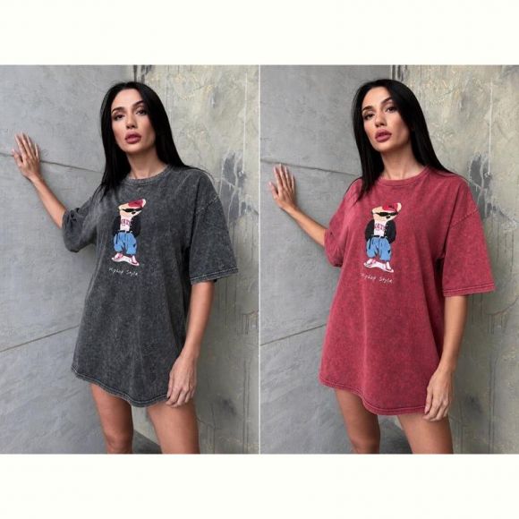 Футболка New Season FV032 wine