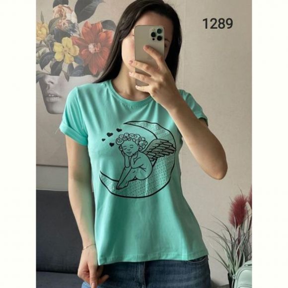 Футболка FSN 1289 green Футболка FSN 1289 green