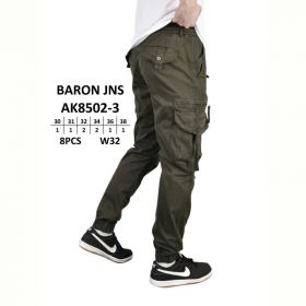 Джинсы God Baron AK8502-3 khaki Джинсы God Baron AK8502-3 khaki