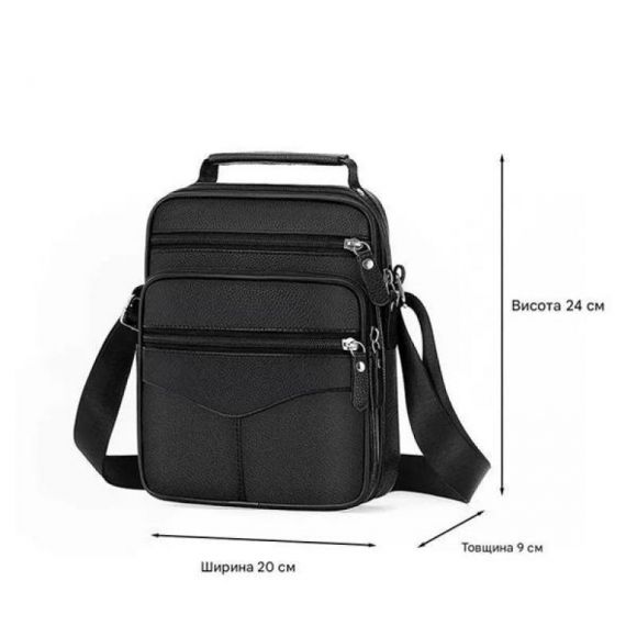 Бананка Fashion Bag 2428 black Бананка Fashion Bag 2428 black
