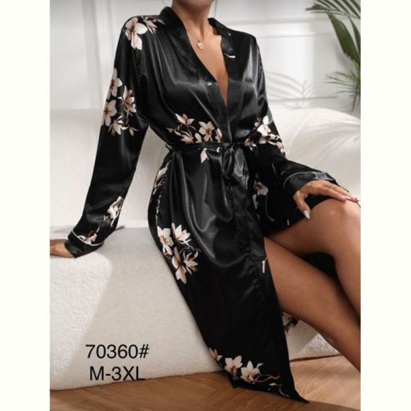 Халат Brilliant 70360 black