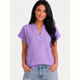 Футболка LeVisha 26007 lilac Футболка LeVisha 26007 lilac