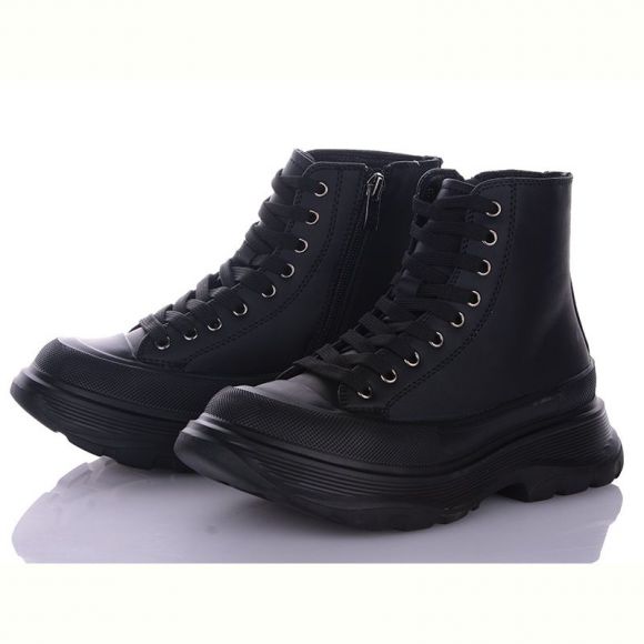 Ботинки Violeta 166-31 black-black