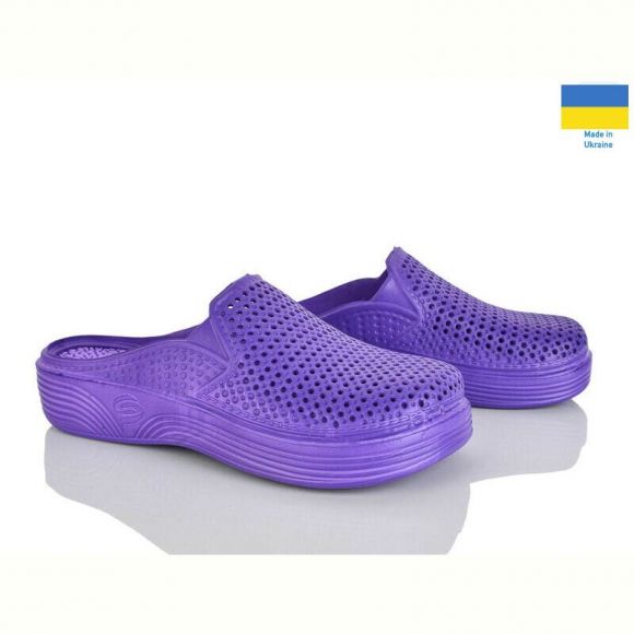 Кроксы Progress Сабо жіночі фіолетовий