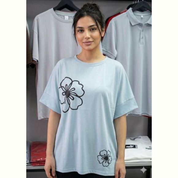 Футболка Newe 501 l.blue Футболка Newe 501 l.blue