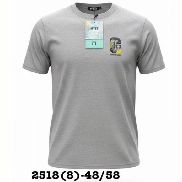 Футболка LiOpt 2518-8 grey Футболка LiOpt 2518-8 grey
