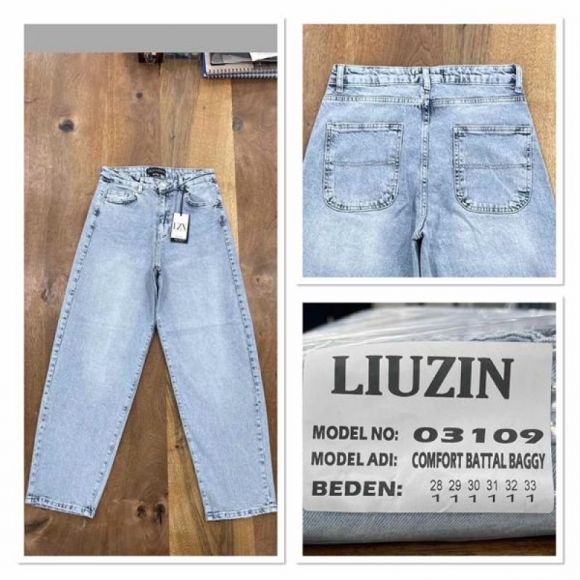 Джинсы Maxim Jeans 03109 l.blue