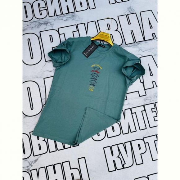 Футболка Sport style SS52 green