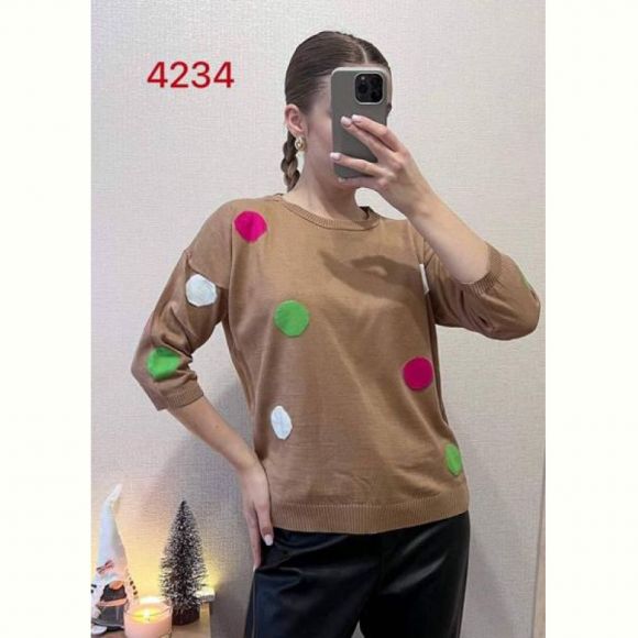 Свитер FSN 4234 brown