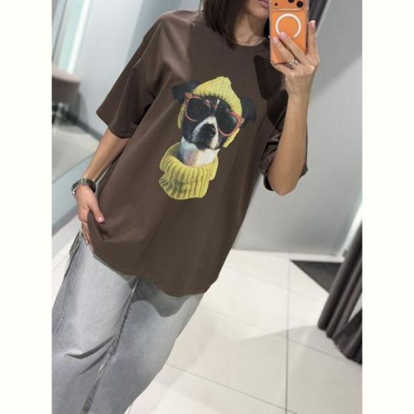 Футболка Comod K6051 brown