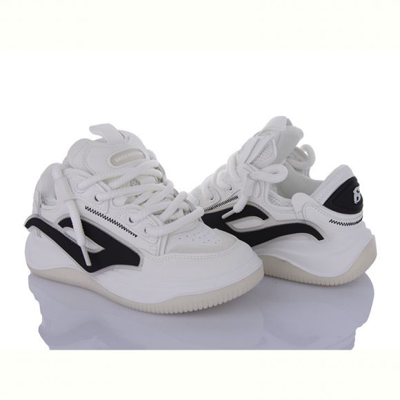 Кроссовки Violeta 136-27 white-black Кроссовки Violeta 136-27 white-black