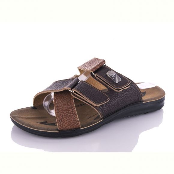 Шлепанцы Malibu MKN6842 brown-camel Шлепанцы Malibu MKN6842 brown-camel