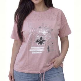 Футболка LeVisha 26016 pink