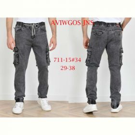 Джинсы God Baron 711-15 grey