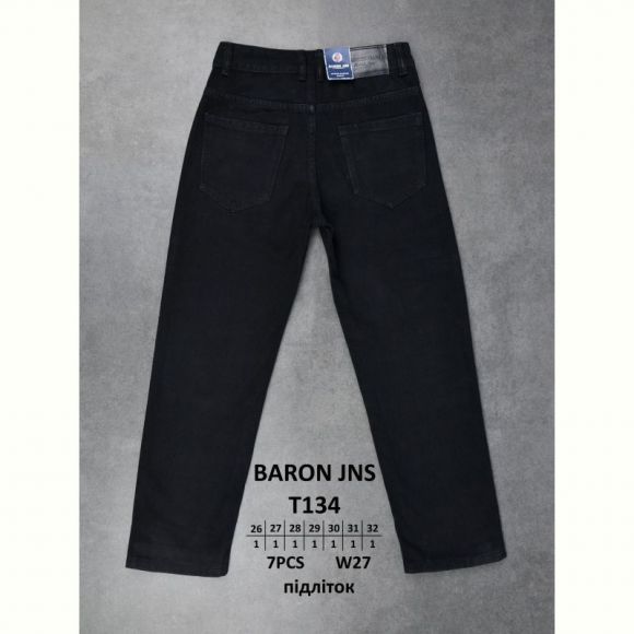 Джинсы God Baron T134 black