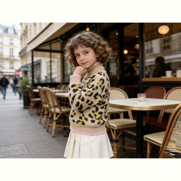 Свитер Yalisi 397 beige-yellow Свитер Yalisi 397 beige-yellow