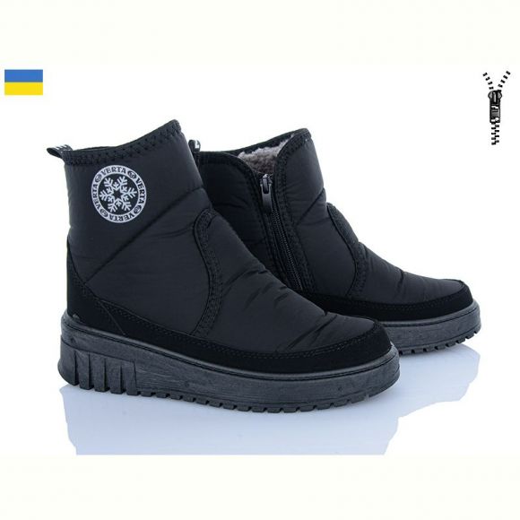 Ботинки Paolla T8 чорний Ботинки Paolla T8 чорний