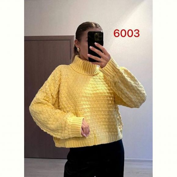 Свитер FSN 6003 yellow Свитер FSN 6003 yellow
