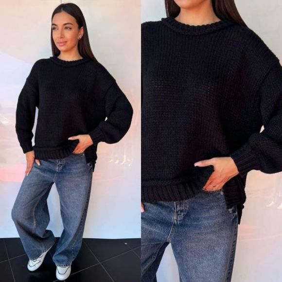 Свитер i8denim Women TB96 black