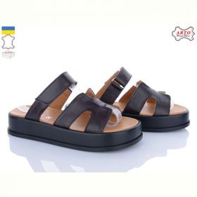 Шлепанцы Arto 197 корич-к