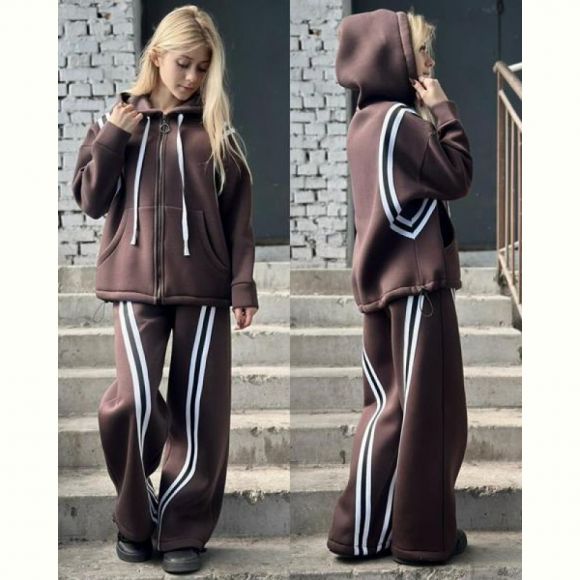 Костюм спорт Karolina KR336 brown