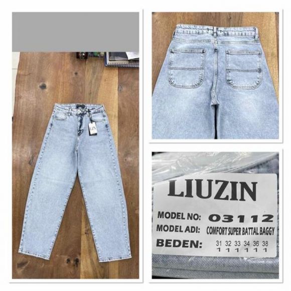 Джинсы Maxim Jeans 03112 l.blue