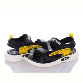 Босоножки Angel PL10-C08 black-yellow