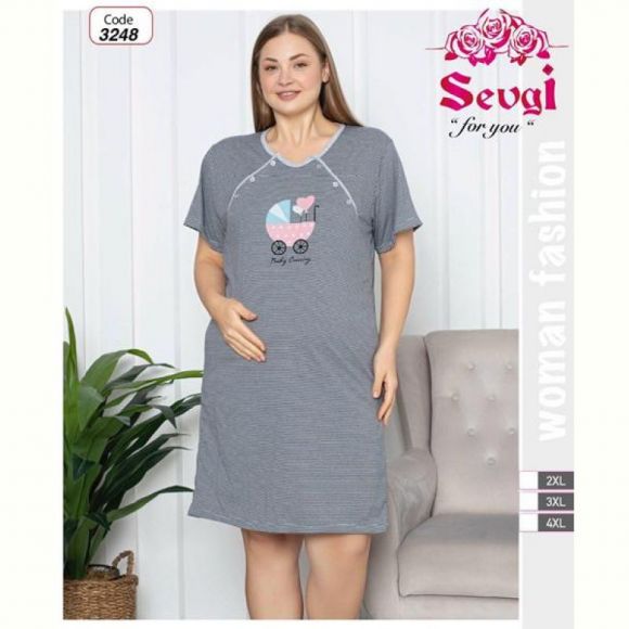Ночнушка Disneyopt DS408-3248 grey