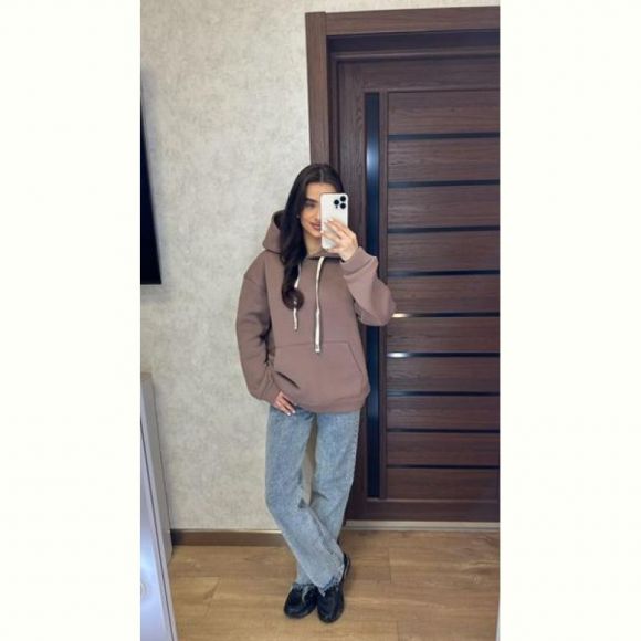 Худи Valentina 1 brown