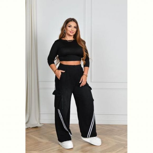 Штаны спорт Saint Wish 6087 black