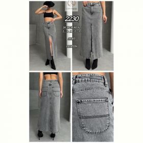 Юбка Maxim Jeans 2230 grey Юбка Maxim Jeans 2230 grey
