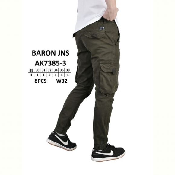 Джинсы God Baron AK7385-3 khaki Джинсы God Baron AK7385-3 khaki