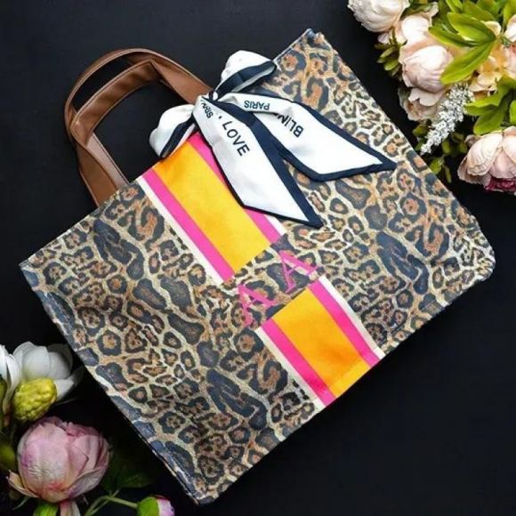 Сумка Luna-bag 23-3 brown-yellow