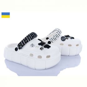 Кроксы Golden Lion 152-2-4 білий Кроксы Golden Lion 152-2-4 білий