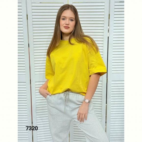 Футболка MMC clothes 7320 yellow