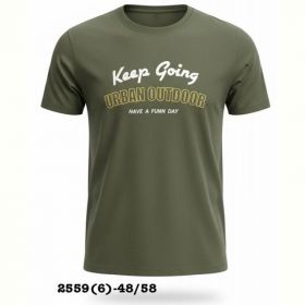 Футболка LiOpt 2559-6 khaki Футболка LiOpt 2559-6 khaki