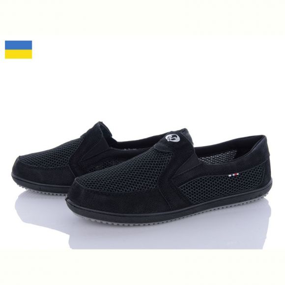 Слипоны Lvovbaza Verta Т11 чорний
