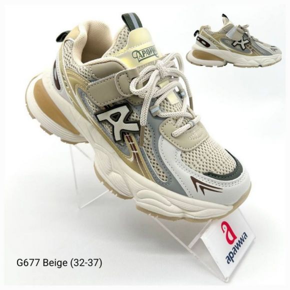 Кроссовки Apawwa Apa-G677 beige
