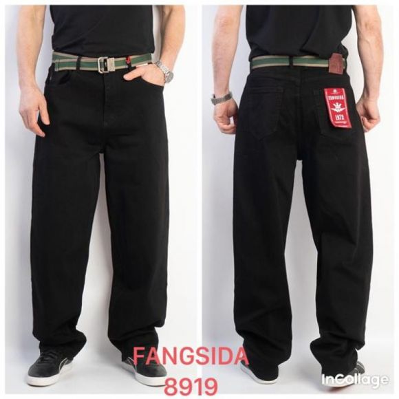 Джинсы Fangsida 8919 black