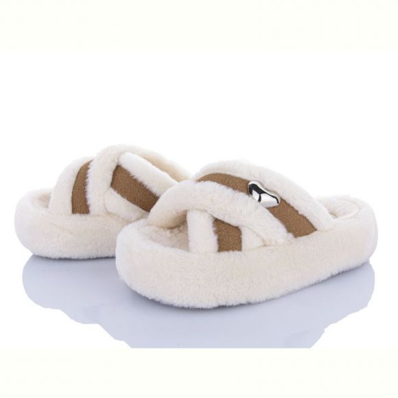 Тапочки Jy M998 beige Тапочки Jy M998 beige