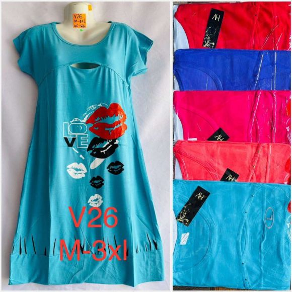 Платье HomeWear V26 mix