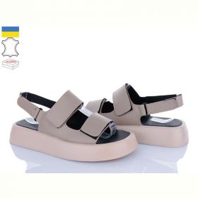 Босоножки A.N.I.One 4077-59 бежевий шкіра