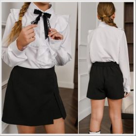 Юбка-шорты Moda school 8614-1 black Юбка-шорты Moda school 8614-1 black