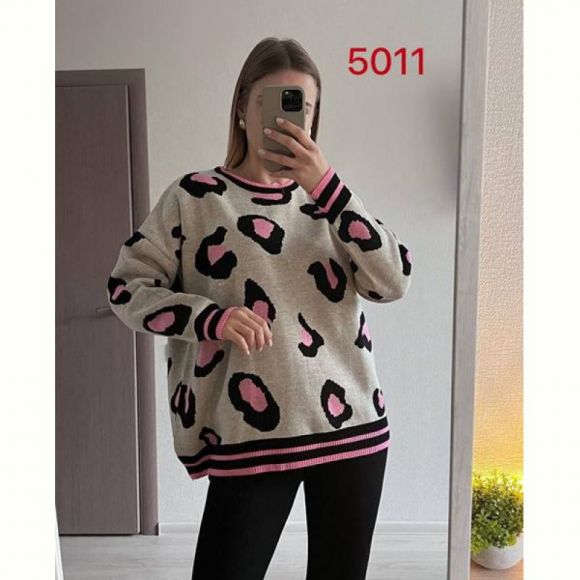 Свитер FSN 5011 beige-pink Свитер FSN 5011 beige-pink