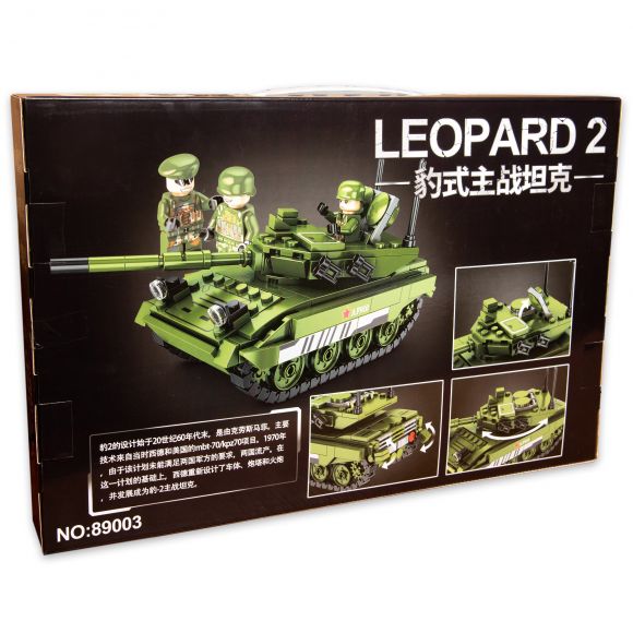 89003 LQS Важкий танк Leopard 2 89003 LQS Важкий танк Leopard 2