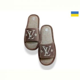 Тапочки Rai Shoes Шльопки VL бежевий