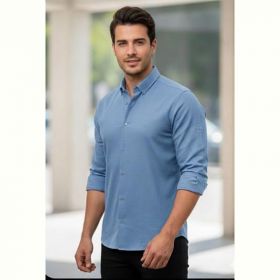 Рубашка Mary Poppins 7189 l.blue