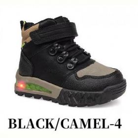 Ботинки Clibee FMA-LD-HA796-4 Black-Camel Ботинки Clibee FMA-LD-HA796-4 Black-Camel
