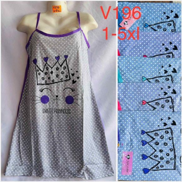 Ночнушка HomeWear V196 mix
